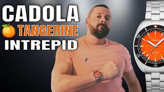 Wrist Watch Reviews For Men | Cadola Tangerine Intrepid Watch