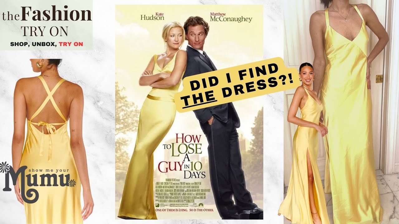 HOW TO LOSE A GUY IN 10 DAYS DRESS!? Show me your MuMu | Anderson Dress