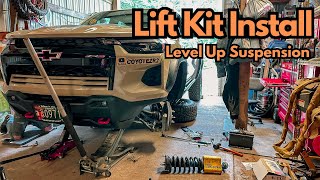 Installing A Lift Kit On MY 2024 chevy Colorado ZR2 (Levelup Suspension)