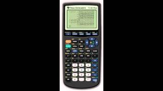 TI-83 Plus - Random, Seed, Store to List 16-9