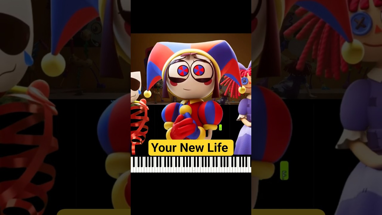 Your New Life - Piano Tutorial (The Amazing Digital Circus Episode 9)
