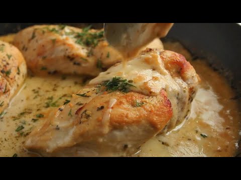 Lemon Chicken in Dill Cream Sauce