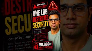 One console.log() Caused a Security Breach 🚨