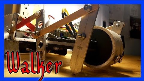 WALKING BATTLEBOT build pt. 2