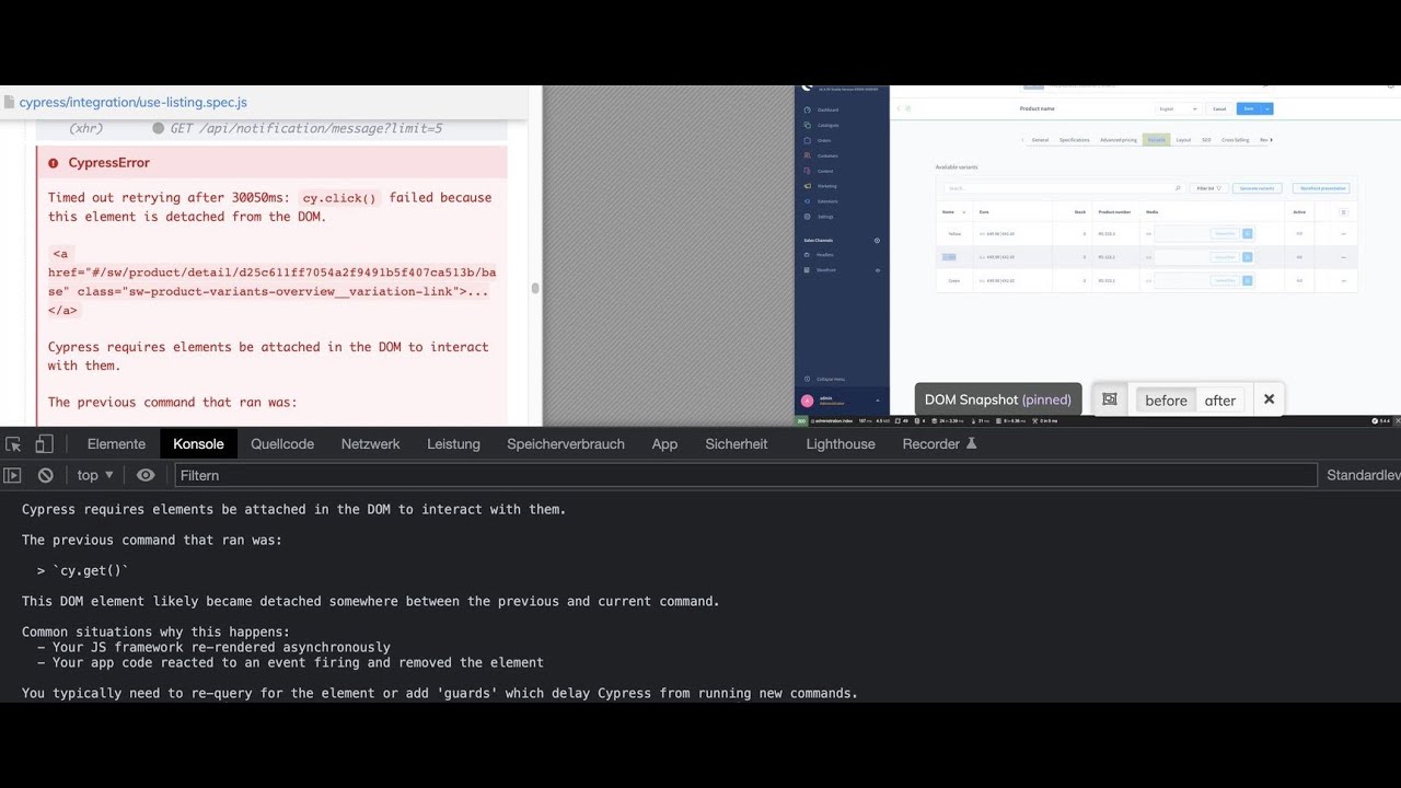 Wait For The Page And Elements To Fully Render Before Interacting To Avoid Detached From DOM Error - YouTube Wait For The Page And Elements To Fully Render Before Interacting To Avoid Detached From Dom Error - Youtube