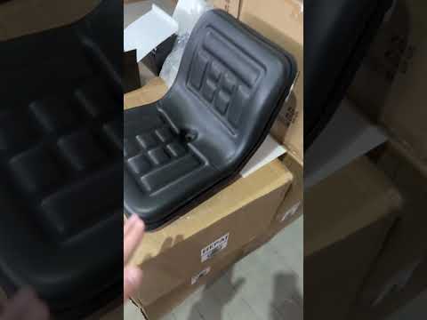 Сидіння на трактор універсальне (зсувне) – чорне, видео 1