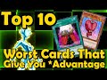 Top 10 Worst Cards That Give You Card Advantage in YuGiOh