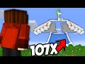 Building 107 cobblestone farms to kill this minecraft player