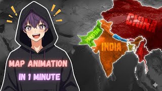 AI Map Animation Tutorial for YouTubers, Students & Creators