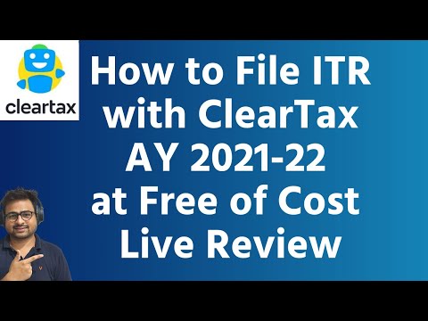 ClearTax Income Tax Return Filing for Salary Business Capital Gain for AY 2021-22 Review Live