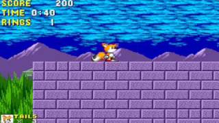 Sonic 1:Marble Zone backwards