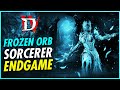 NEW Best Sorcerer Build Frozen Orb  Endgame Guide - Diablo 4 Season 4