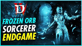 NEW Best Sorcerer Build Frozen Orb Endgame Guide - Diablo 4 Season 4