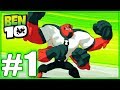 BEN 10 Gameplay Walkthrough - Part 1- FOUR ARMS! (HD With Blitzwinger)