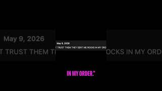 Scammer Sent Rocks, But Buyers Gave 2 Stars?! #shorts