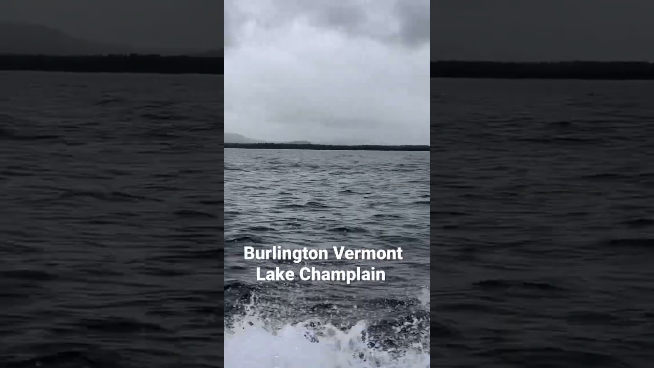 On beautiful Lake Champlain in Burlington Vermont
