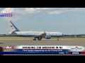 TAKE OFF: President Trump and Family Head To New Jersey - Air Force One