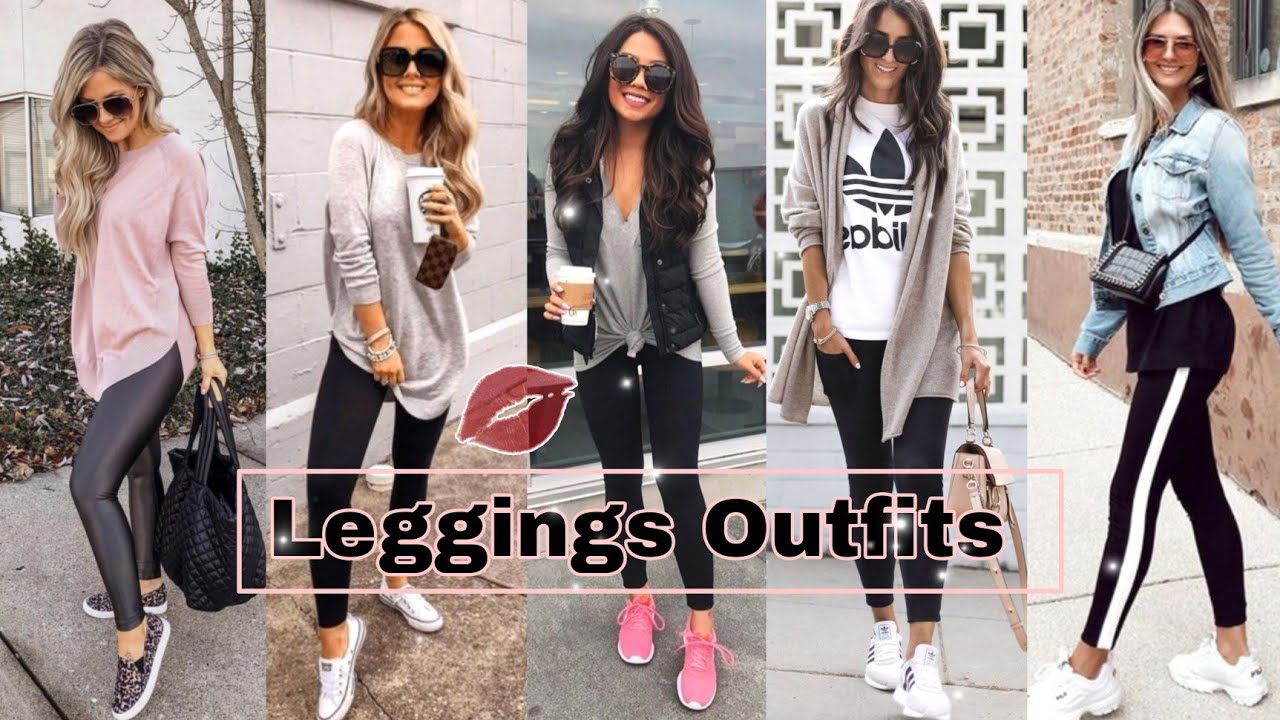 COMO LLEVAR LEGGINGS DE UNA MANERA DECENTE LEGGINGS OUTFITS IDEAS 2023 