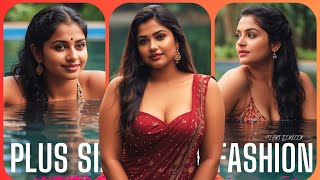 4K Ai Art Indian Lookbook Model - Ai Lookbook Indian Saree - Photoshoot In Munnar