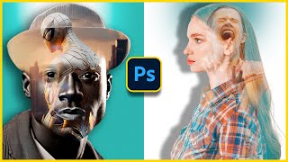 DOBLE EXPOSICIÓN Photoshop en 5 MINUTOS #fusiondeimagenes