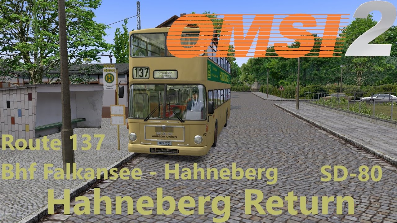 Hahneberg Return - Route 137 - Berlin Spandau - OMSI 2