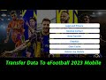 How To Transfer Data To eFootball 2023 Mobile | How to Link Konami ID to eFootball 2023