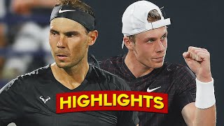 Nadal vs. Shapovalov ● Abu Dhabi 2021 (Highlights)