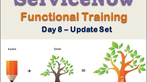 Batch2 :: Day 8 || Update Set || ServiceNow Functional Training || Quebec #Shorts #Short