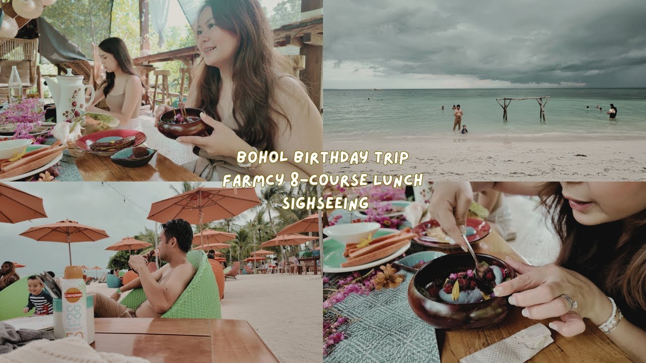Bohol Birthday Trip | The Frmcy 8-Course Lunch + Sightseeing