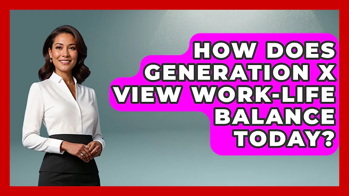How Does Generation X View Work-Life Balance Today? | The Gen X Rewind News