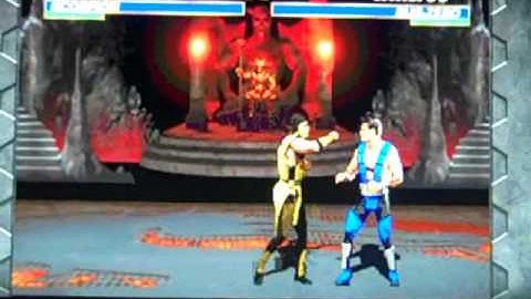 UMK3:  Scorpion combos 56%, 50%, 54%, and 47%