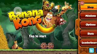 Banana Kong Marathon run!  RECORD 30 minute video.  One monster score! Must see
