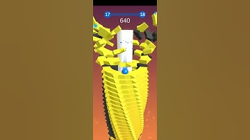Stack Ball:(Level 17)#Shorts#YouTube Shorts