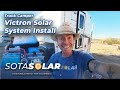 Northern lite truck camper victron solar system install