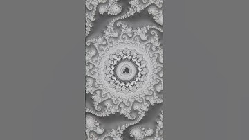 Mandelbrot Set | 🎥 Monochrome Zoom | Sound Visualization | Behringer TD-3