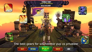 Pirate101 The BEST build for witchdoctor pvp vs privateer by Stormy Cody 126 views 3 months ago 10 minutes, 31 seconds