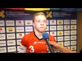 Men's U19 WFC 2017 - AUS v GER Match interview