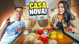 CAFÉ DA TARDE SIMPLES E GOSTOSO NA CASA NOVA DA MINHA MÃE