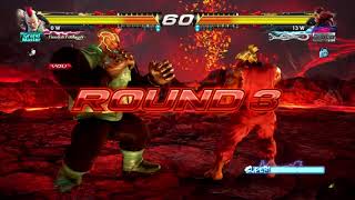 Android 16 finally kills goku in glorious Tekken fashion