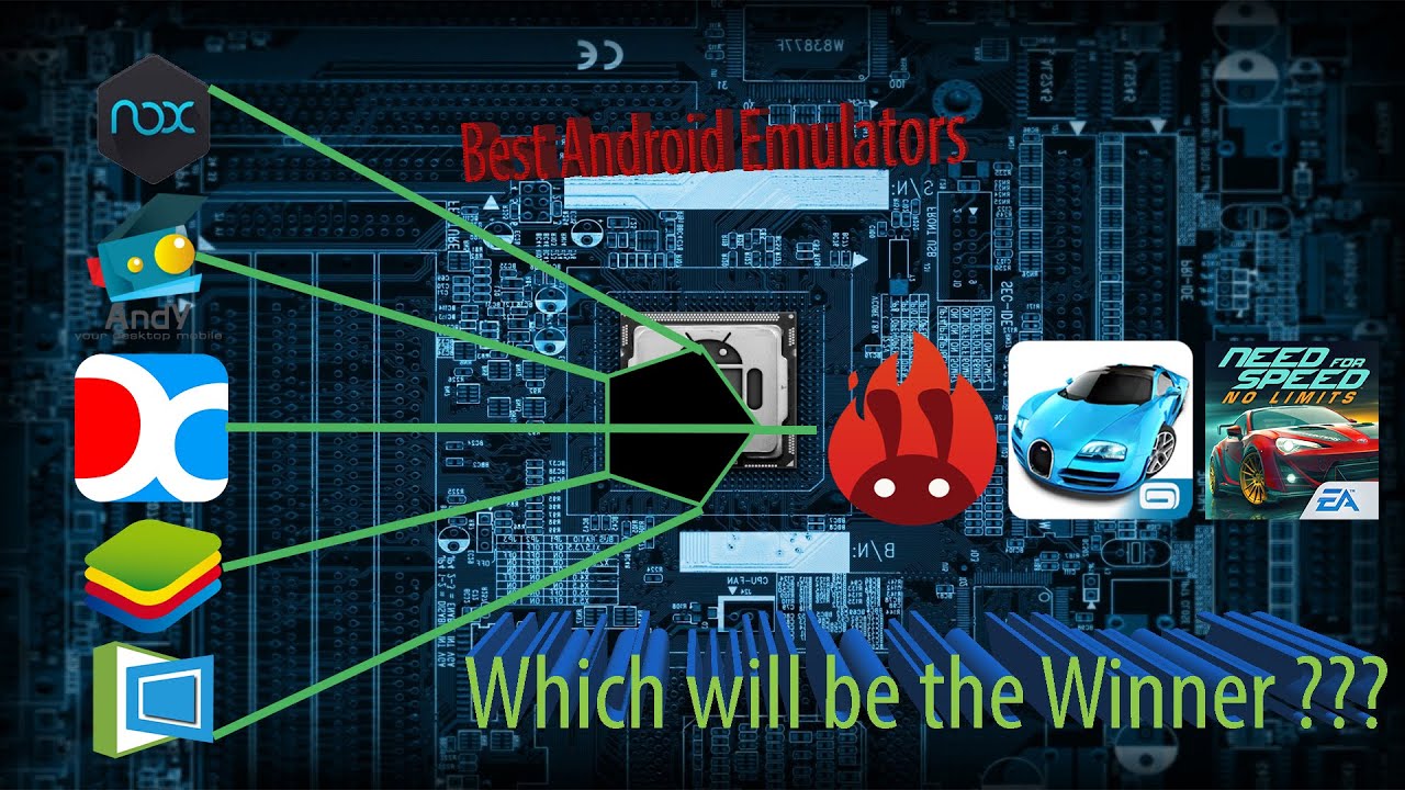 andy vs bluestacks vs nox