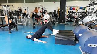 Feet Elevated Hamstring Isometric