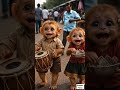 Poor Monkey sister and brother earns monkey | Kids animation video #littlemonkey