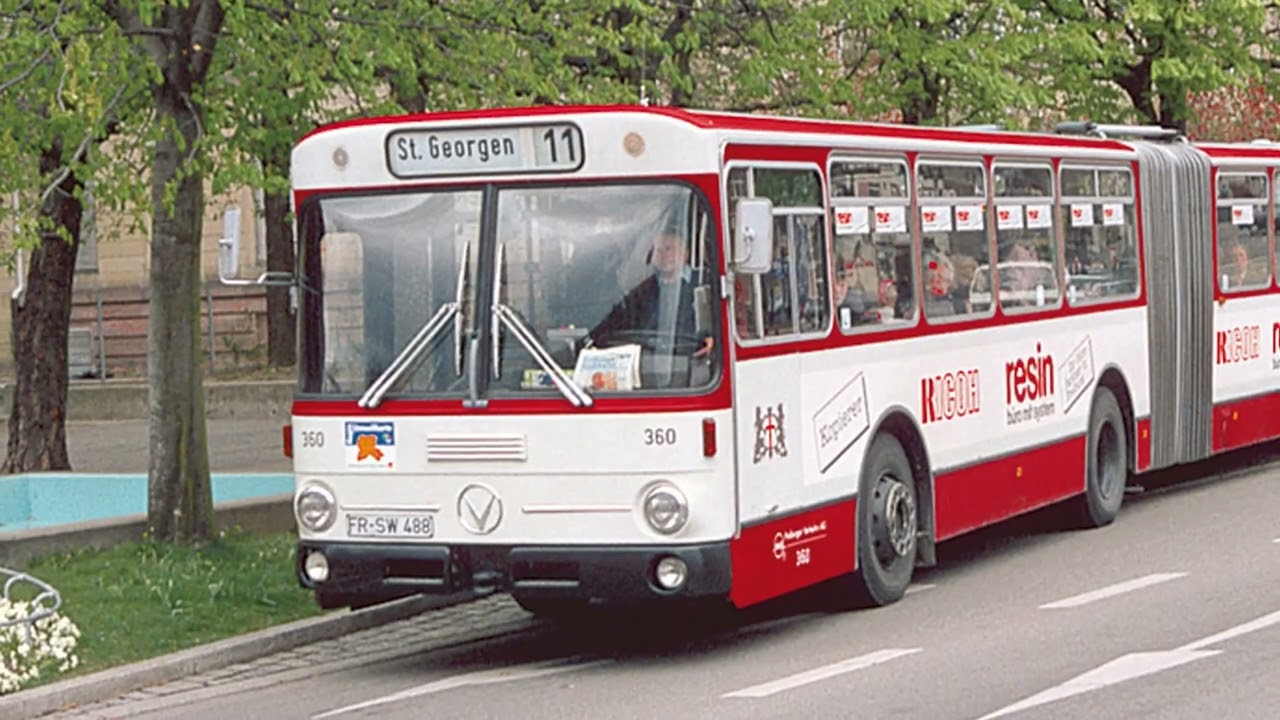 100 Jahre Bus in Freiburg - ÖPNV-Geschichte von 1925 bis heute