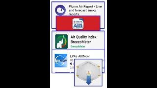 Monitor Your Air Quality w/Plume, State of the Air, BreezoMeter &amp; AirNow (+ recommended safety mask)