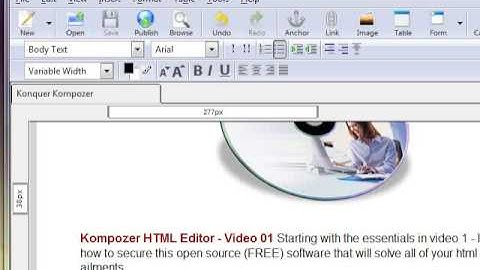 Tip5 Kompozer Manual Tips From Kompozer Manual