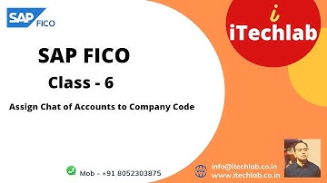 SAP FICO Class 6 - Assign Company Code to Chart of Accounts