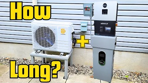 Ecosolaris + 6000XP - How Long Can You Run A Mini Split Off-Grid?