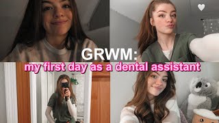 GRWM: my first day as a dental assistant | Lauren Hennessy