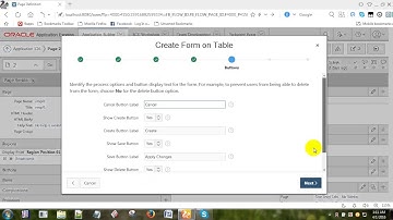 form creat in oracle Apex{class-4}
