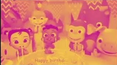 13th birthday song cocomelon intro logo effect inverted reversed sponsored by klasky escupo All eff